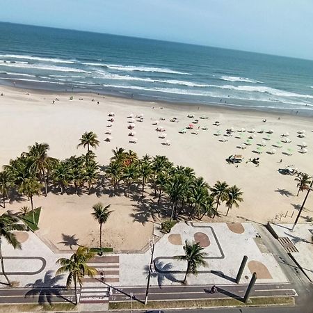 Apartamento De Frente E Com Vista Para O Mar Praia Grande  Esterno foto