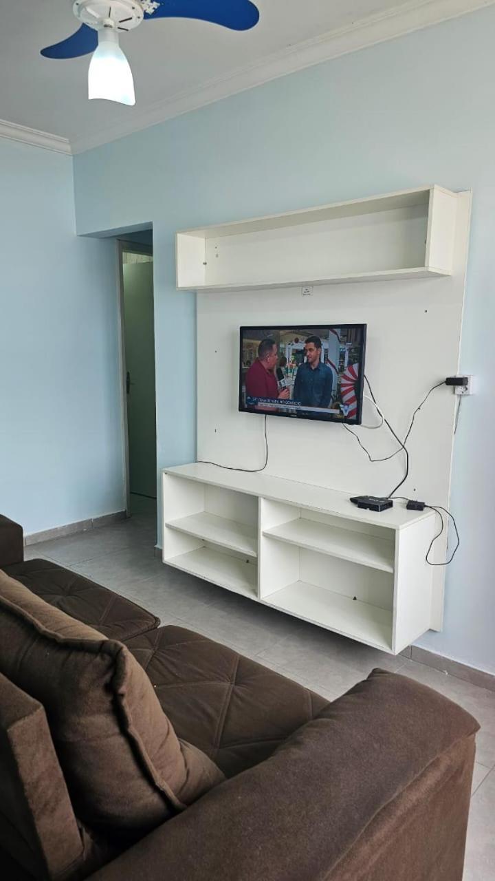 Apartamento De Frente E Com Vista Para O Mar Praia Grande  Esterno foto